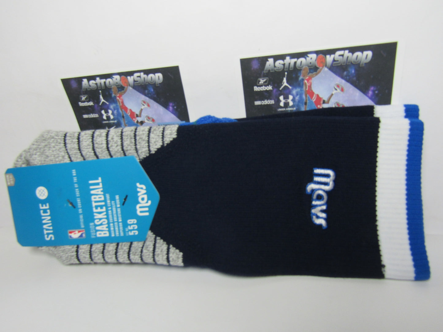 CALCETAS STANCE MAVS BLUE NBA OFICIAL (XL)