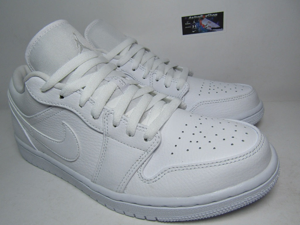 JORDAN 1 LOW TRIPLE WHITE EN CAJA oferta