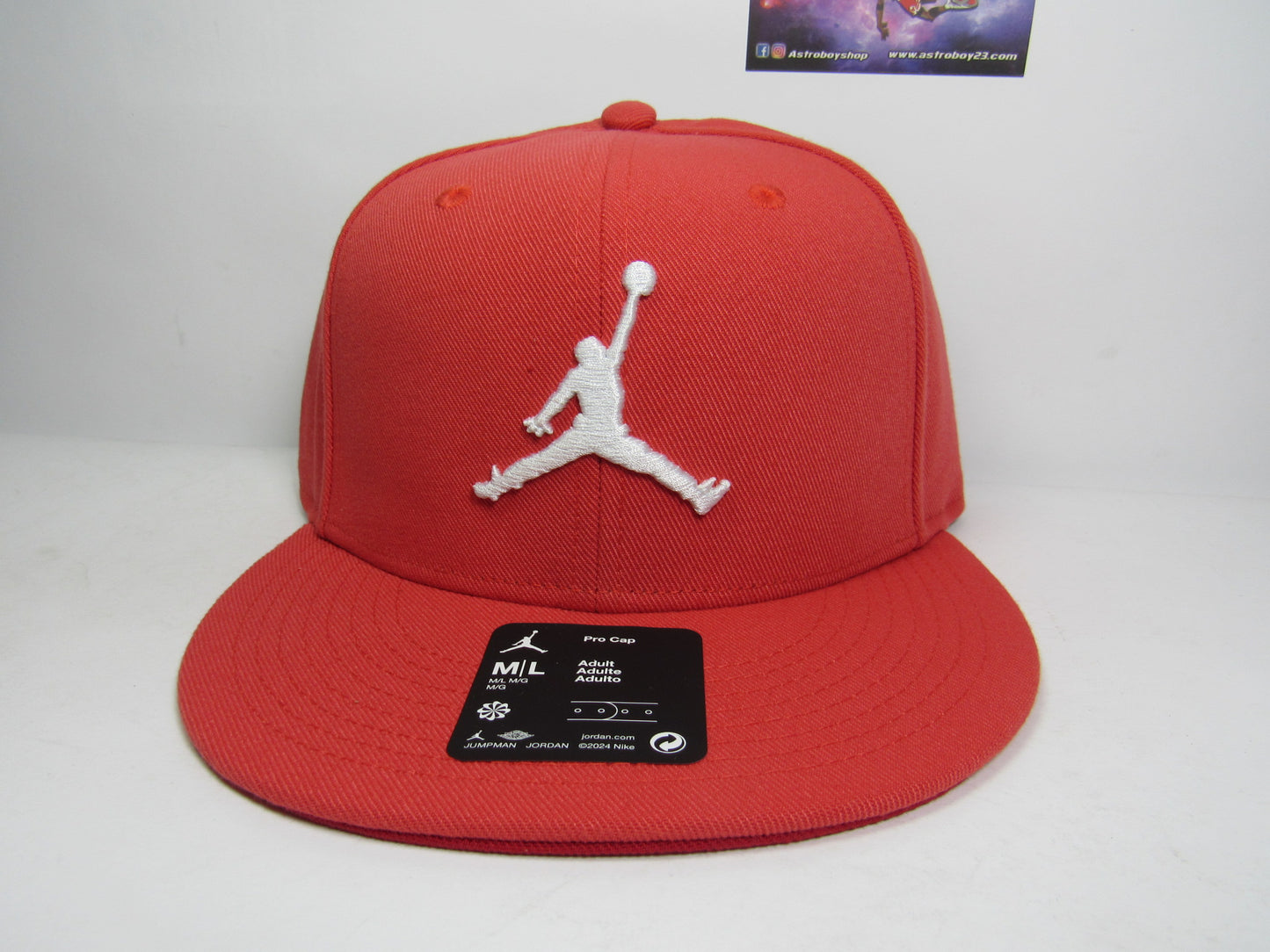 GORRA JORDAN PRO PLANA ORANGE 2024