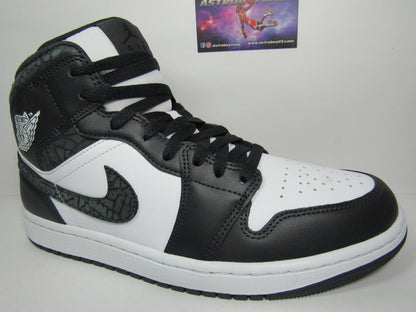 JORDAN 1 MID PANDA ELEPHANT EN CAJA