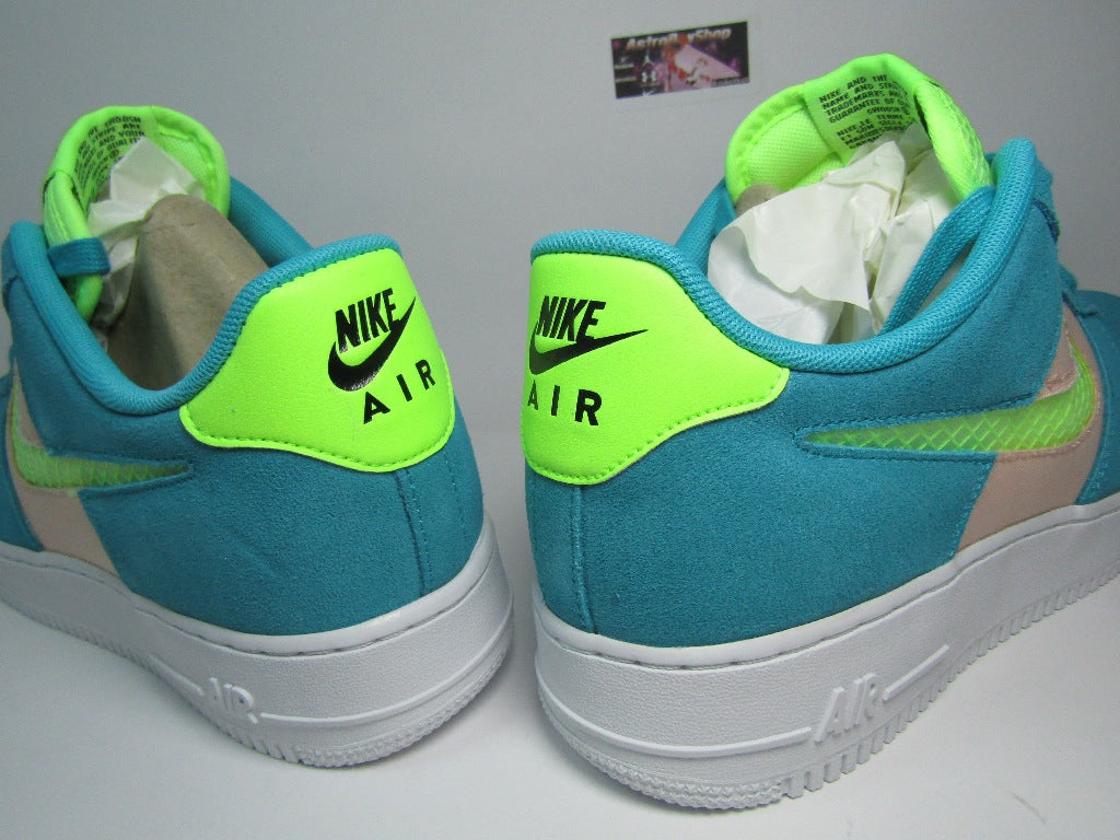 NIKE AF1 ORACLE AQUA EN CAJA