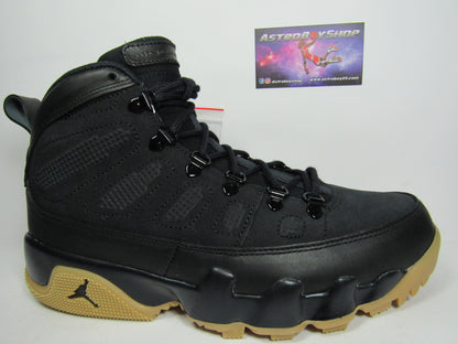 JORDAN 9 BOOT BLACK GUM EN CAJA