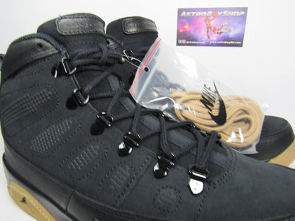 JORDAN 9 BOOT BLACK GUM EN CAJA