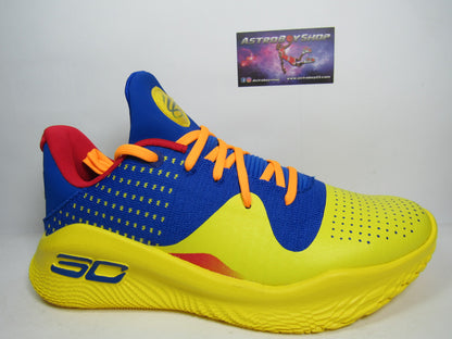 CURRY 4 FLOW "NBA JAM" EN CAJA CON EXTRA LACES