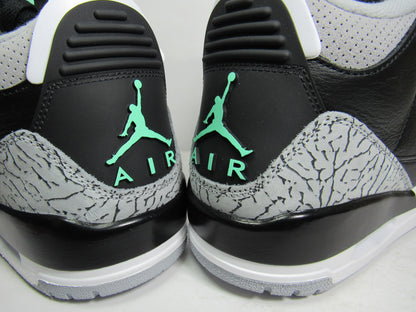 JORDAN 3 GREEN GLOW EDITION EN CAJA