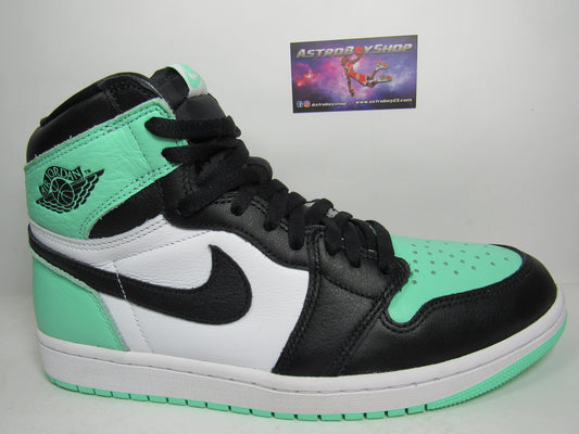 JORDAN 1 HIGH GREEN GLOW EN CAJA