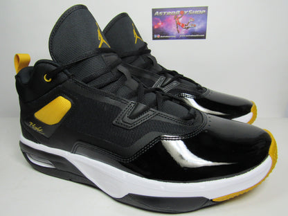 JORDAN STAY LOYAL 3 BLACK GOLD PATENT EN CAJA