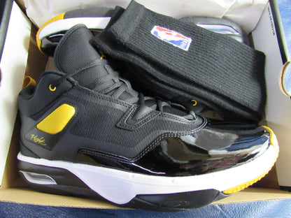 JORDAN STAY LOYAL 3 BLACK GOLD PATENT EN CAJA