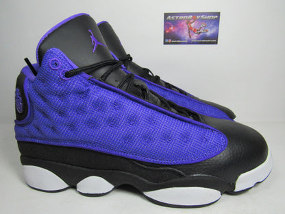JORDAN 13 KIDS PURPLE VENOM EN CAJA