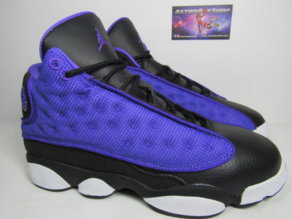 JORDAN 13 KIDS PURPLE VENOM EN CAJA