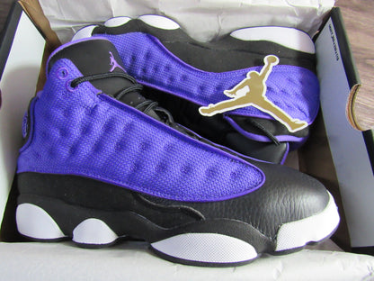 JORDAN 13 KIDS PURPLE VENOM EN CAJA