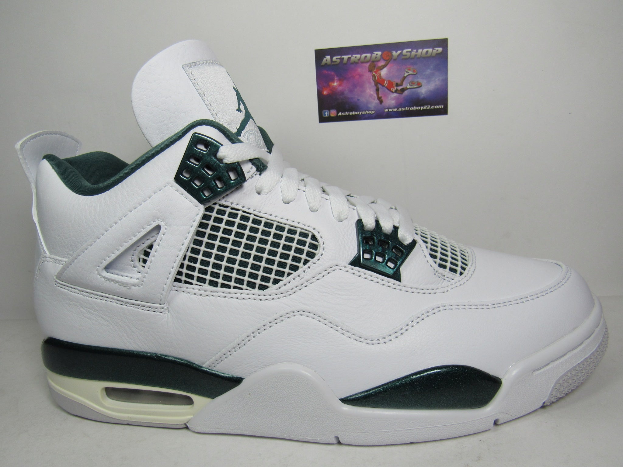 Green jordans 4 best sale