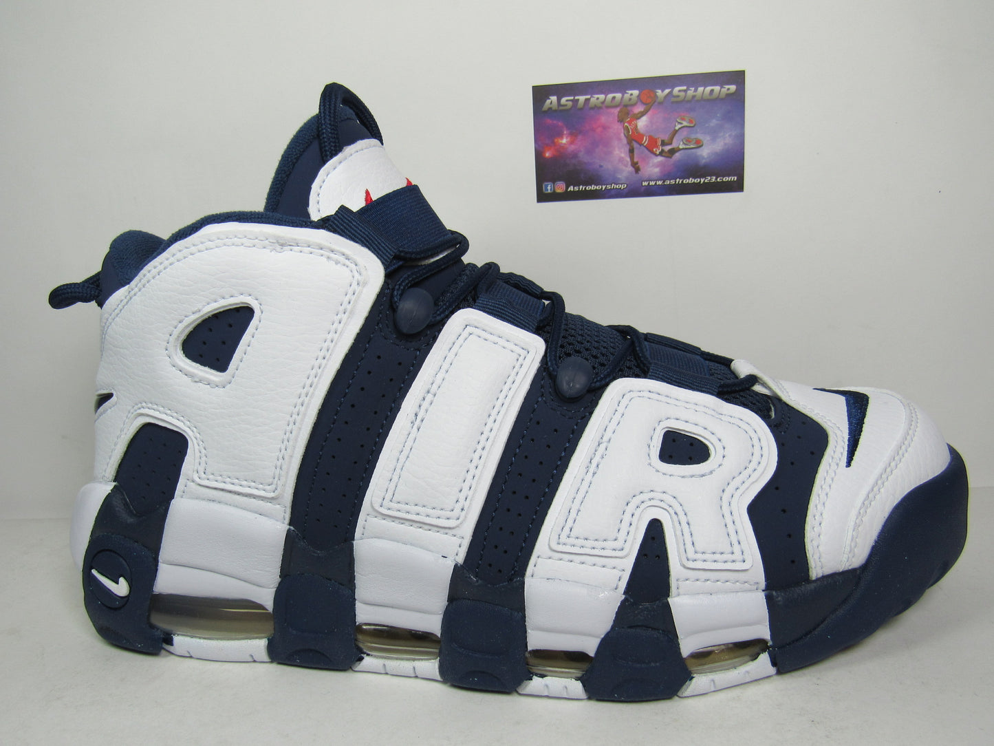 PIPPEN AIR MORE UPTEMPO OLYMPICS 2024 EN CAJA