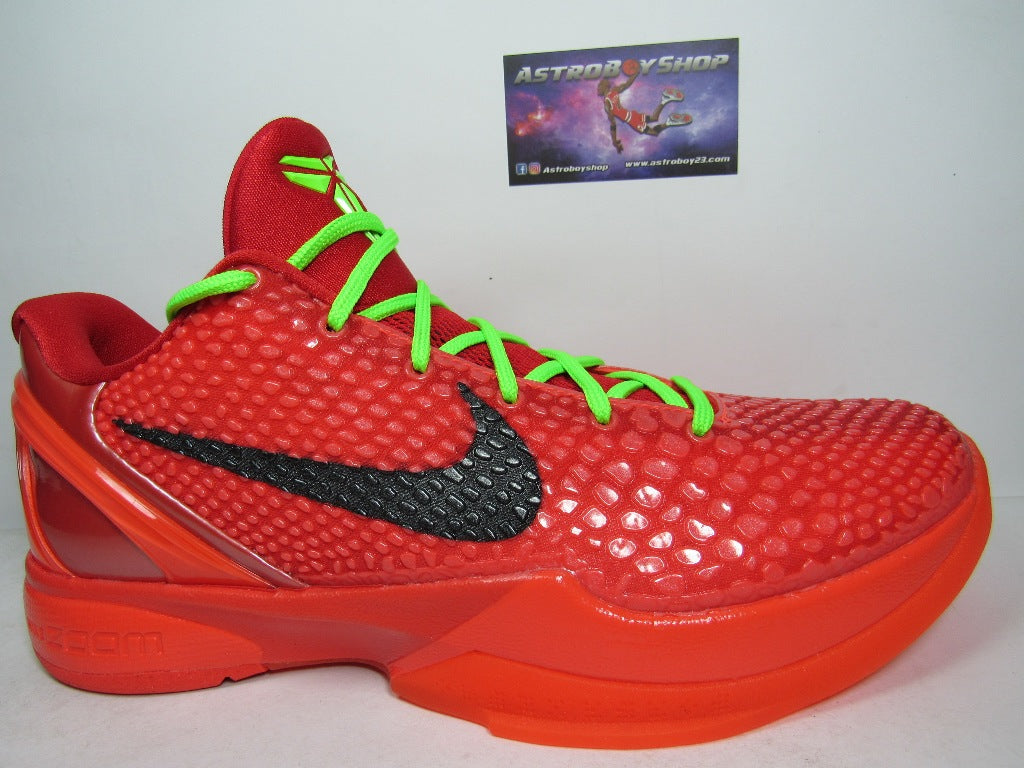 KOBE 6 REVERSE GRINCH EN CAJA