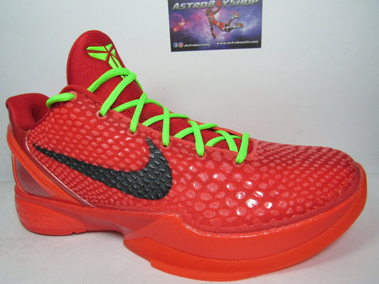 KOBE 6 REVERSE GRINCH EN CAJA