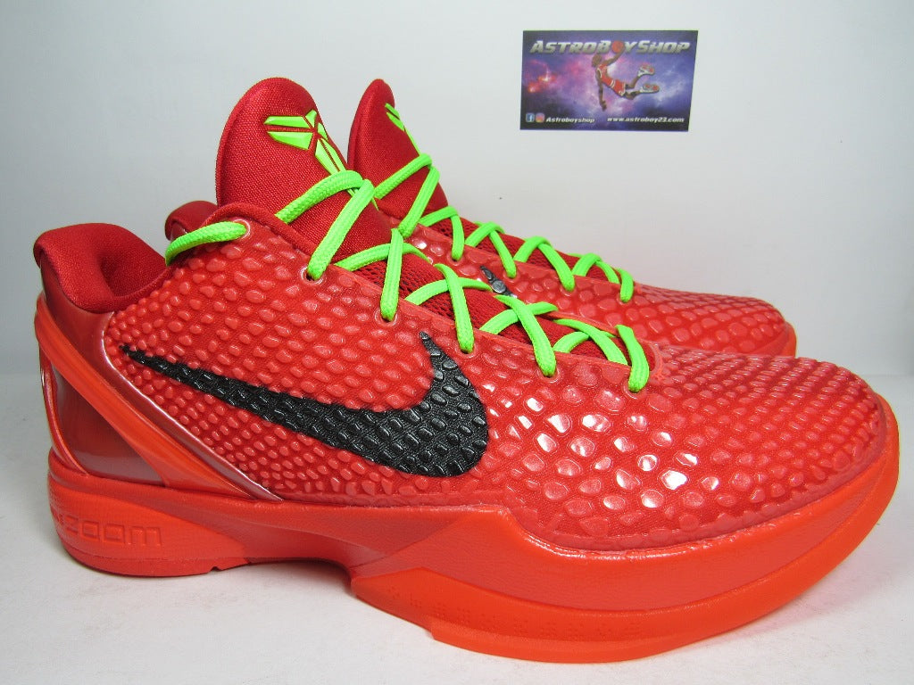 KOBE 6 REVERSE GRINCH EN CAJA