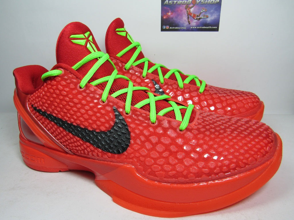 KOBE 6 REVERSE GRINCH EN CAJA