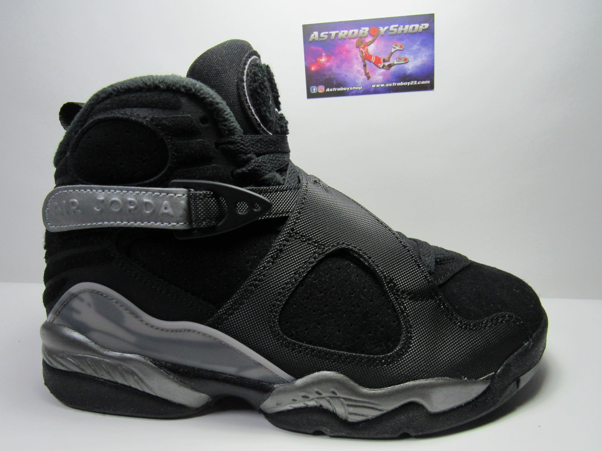 JORDAN 8 KIDS GUNSMOKE EN CAJA ASTROBOYSHOP SNEAKER STORE