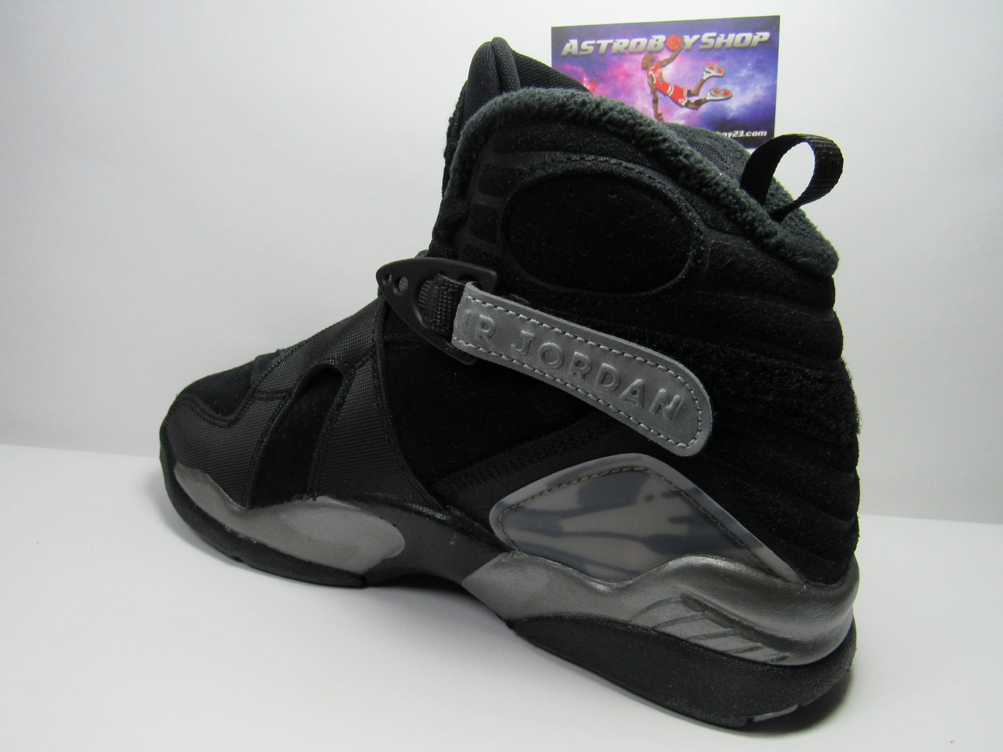 JORDAN 8 KIDS GUNSMOKE EN CAJA