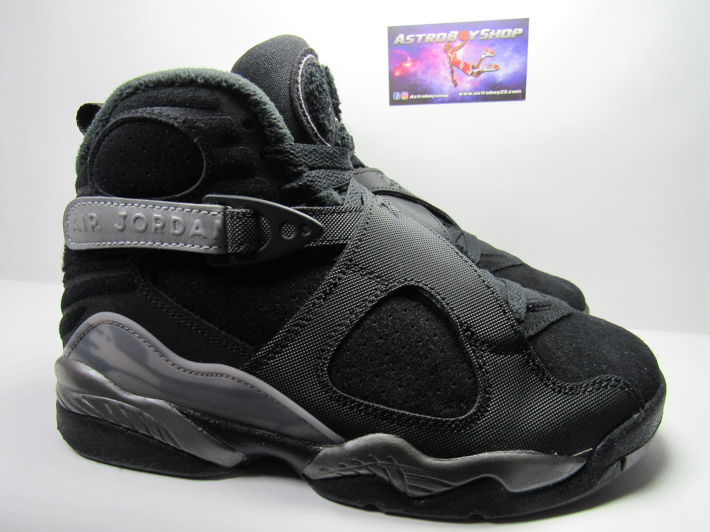 JORDAN 8 KIDS GUNSMOKE EN CAJA