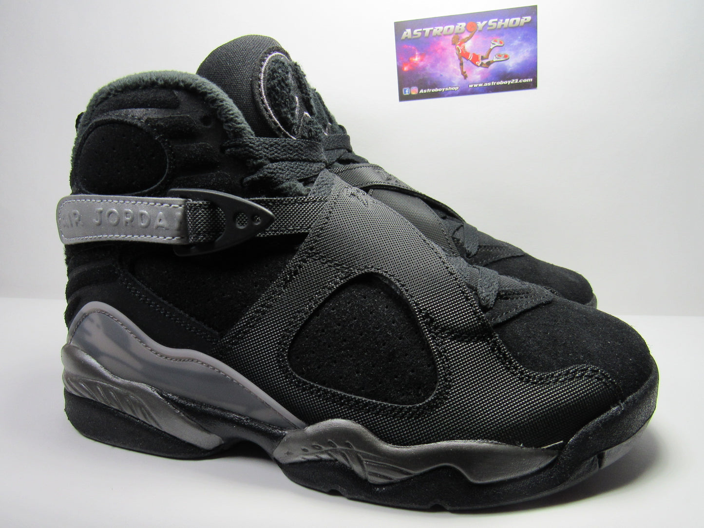 JORDAN 8 KIDS GUNSMOKE EN CAJA