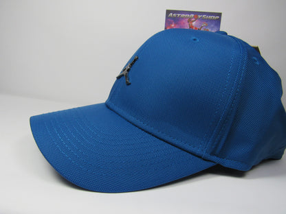 GORRA CURVA JORDAN LOGO METAL INDUSTRIAL BLUE