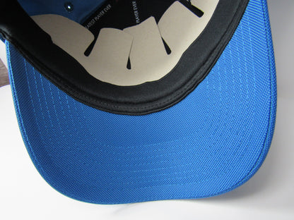 GORRA CURVA JORDAN LOGO METAL INDUSTRIAL BLUE