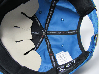 GORRA CURVA JORDAN LOGO METAL INDUSTRIAL BLUE