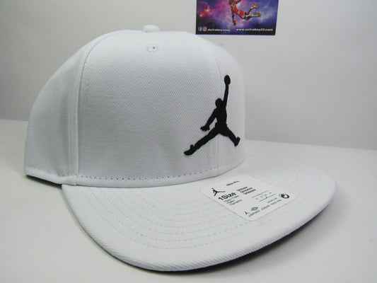 GORRA JORDAN JUMPMAN PRO WHITE PLANA UNITALLA