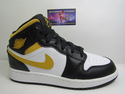 JORDAN 1 MID KIDS POLLEN EN CAJA