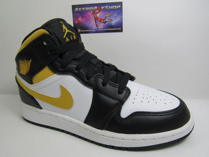 JORDAN 1 MID KIDS POLLEN EN CAJA