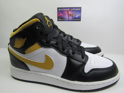 JORDAN 1 MID KIDS POLLEN EN CAJA