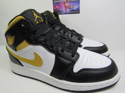JORDAN 1 MID KIDS POLLEN EN CAJA