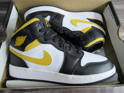 JORDAN 1 MID KIDS POLLEN EN CAJA