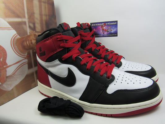 JORDAN 1 HIGH OG BLACK TOE REIMAGINED EN CAJA