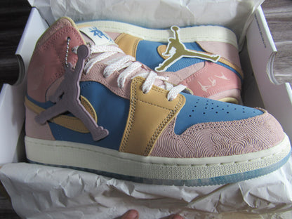 JORDAN 1 MID KIDS "ZEN" EN CAJA