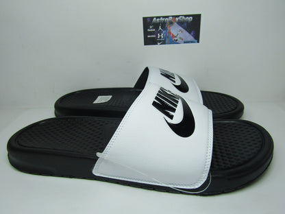 SANDALIAS NIKE BENASSI JDI WHITE EN CAJA