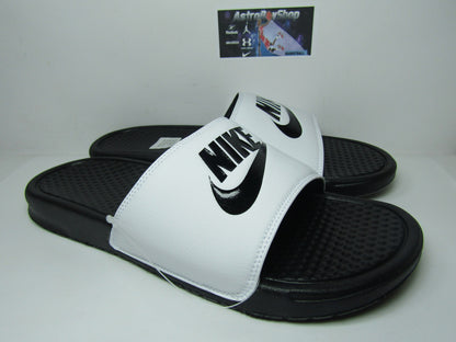 SANDALIAS NIKE BENASSI JDI WHITE EN CAJA