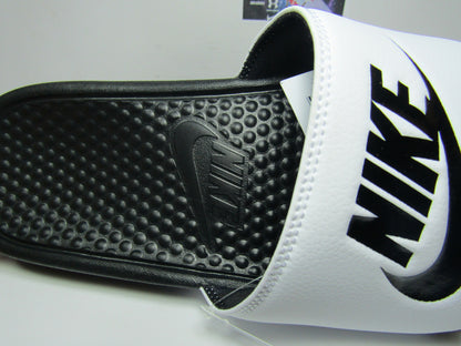 SANDALIAS NIKE BENASSI JDI WHITE EN CAJA