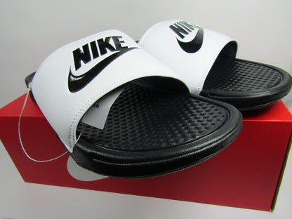 SANDALIAS NIKE BENASSI JDI WHITE EN CAJA