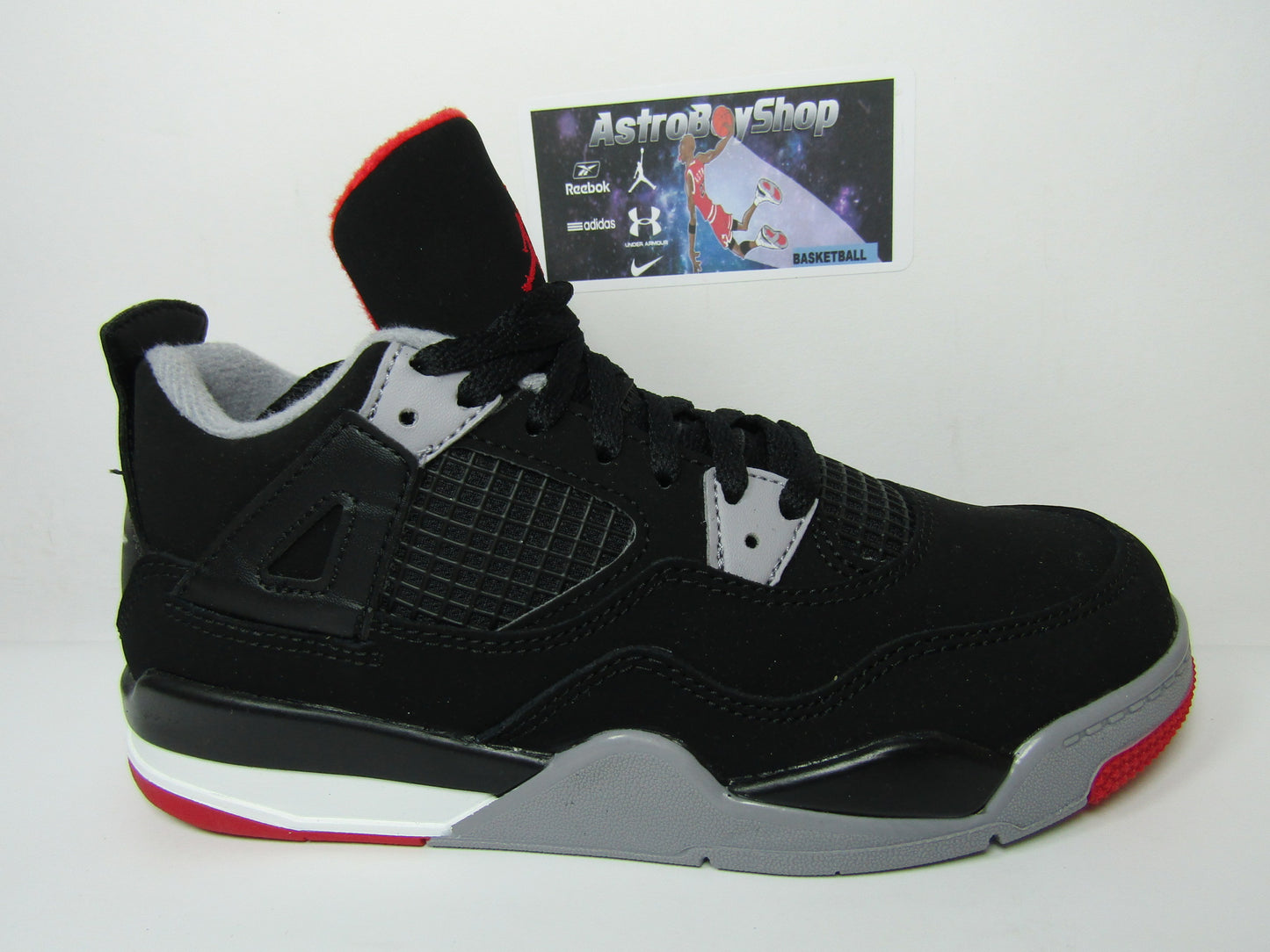 JORDAN 4 BRED PS ESCOLARES EN CAJA