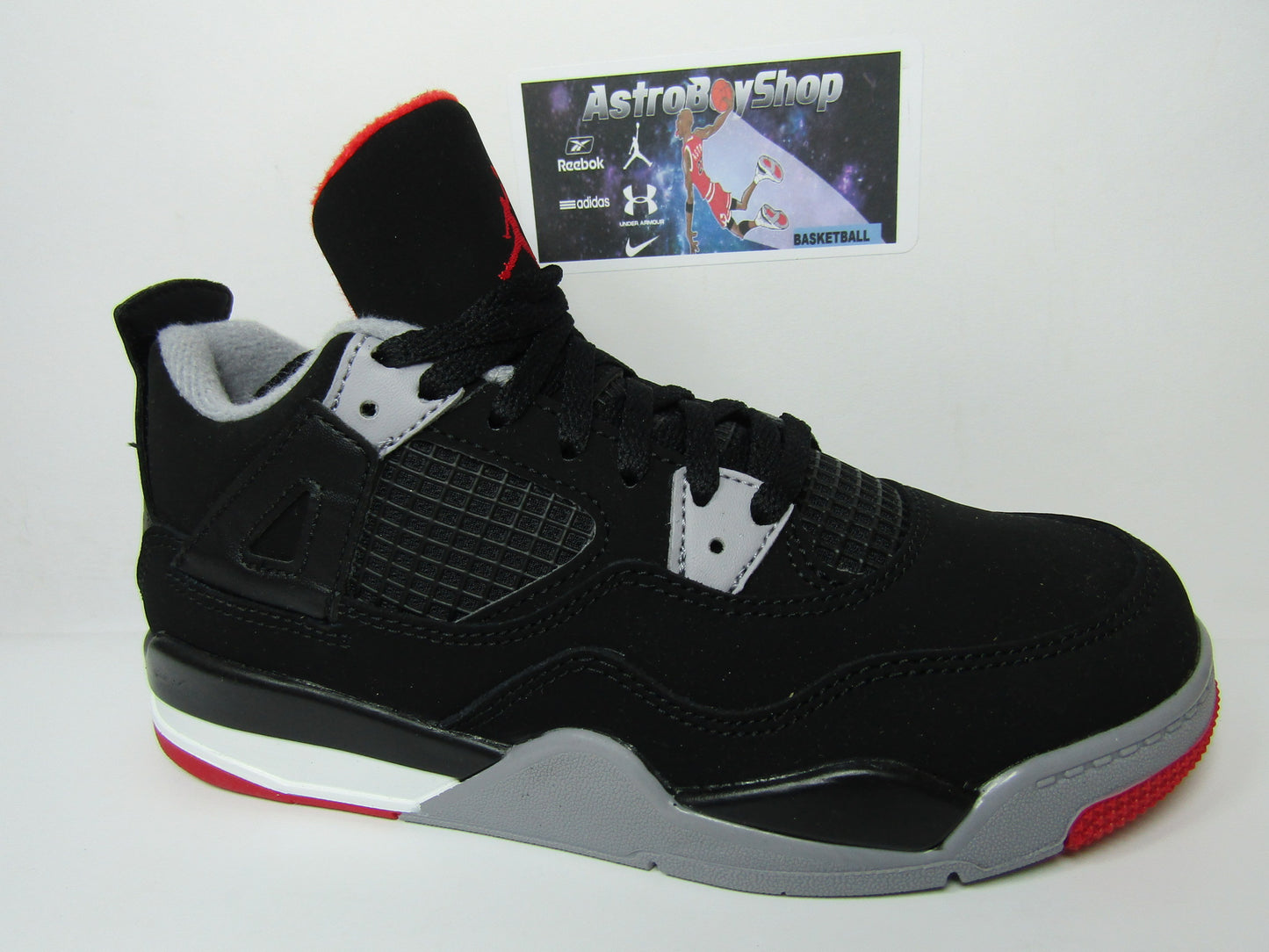 JORDAN 4 BRED PS ESCOLARES EN CAJA