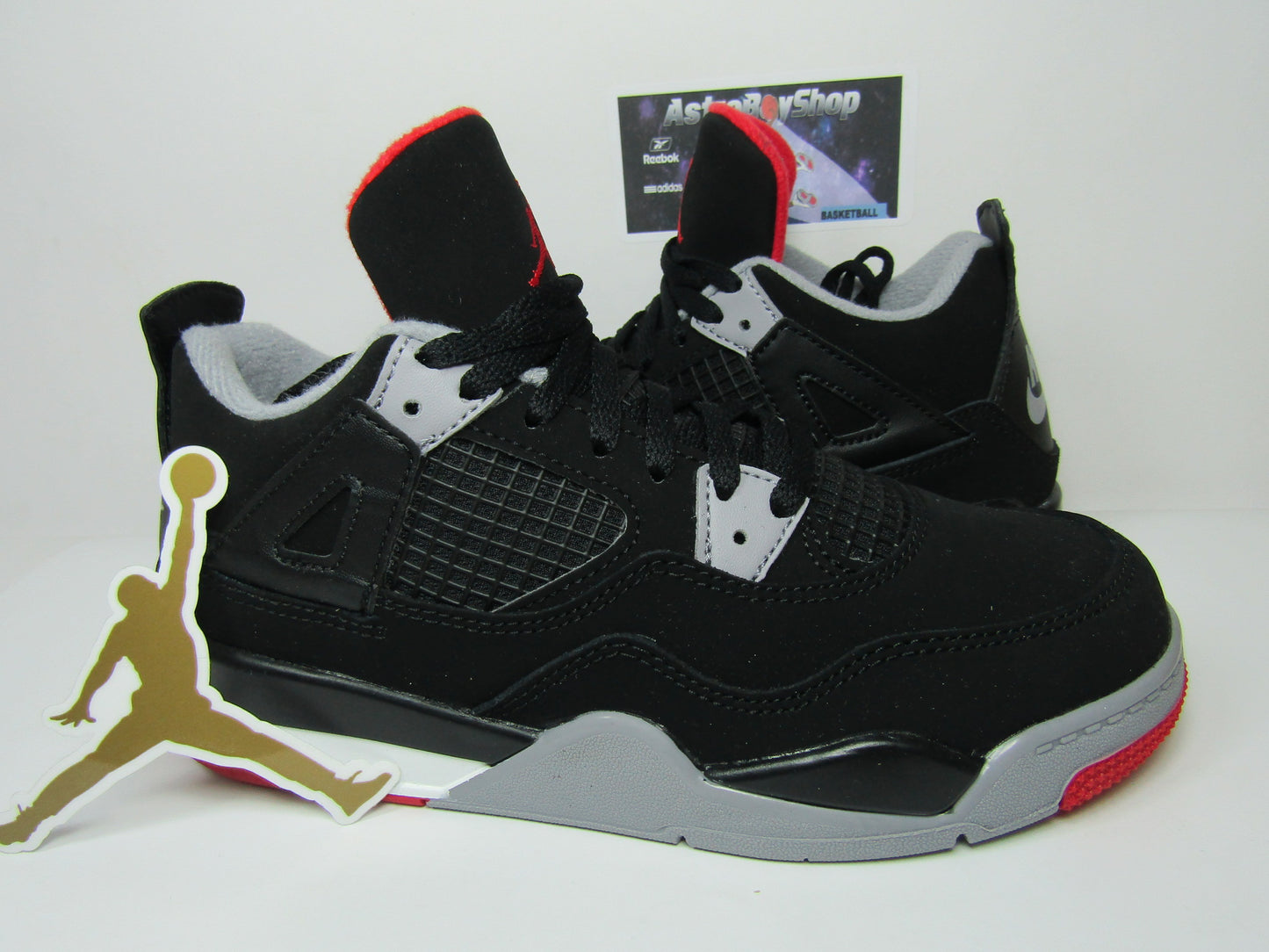 JORDAN 4 BRED PS ESCOLARES EN CAJA
