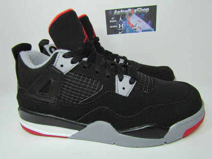 JORDAN 4 BRED PS ESCOLARES EN CAJA