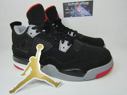 JORDAN 4 BRED PS ESCOLARES EN CAJA