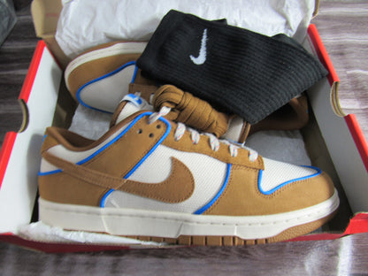 NIKE DUNK LOW PRM BRITISH TAN EN CAJA Y EXTRA LACES