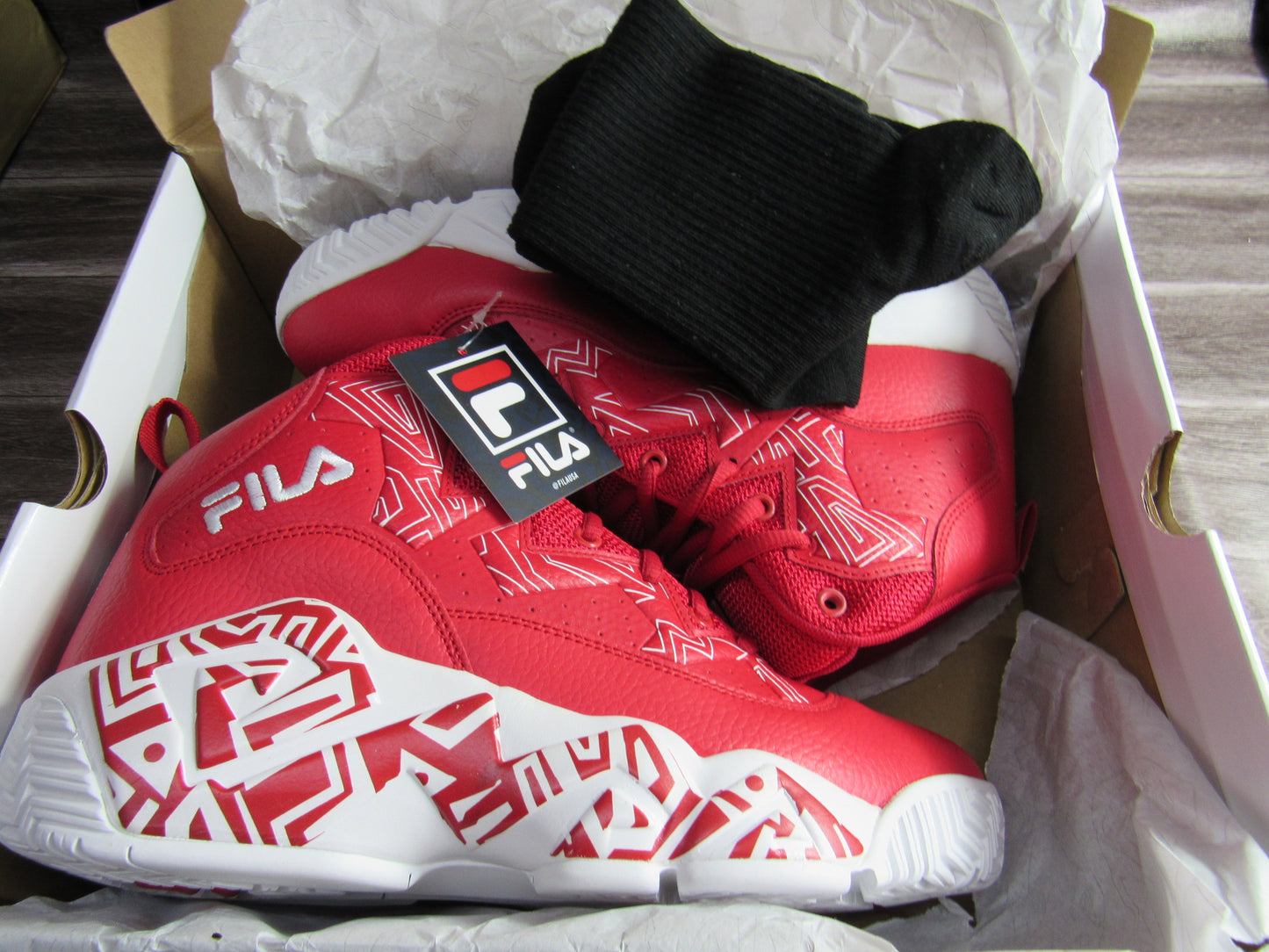 FILA MESH MB MASHBURN RED EN CAJA