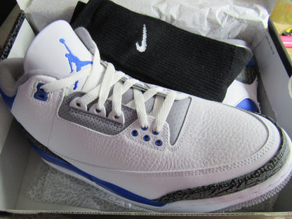 JORDAN 3 RACER BLUE EN CAJA