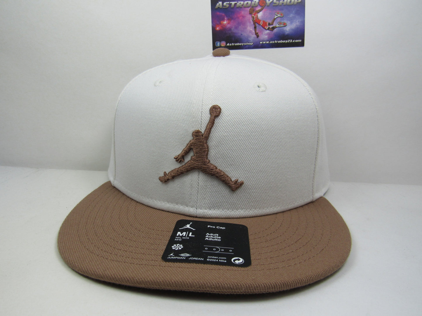 GORRA JORDAN PLANA JUMPMAN PRO ARACHEO BROWN (M/L)