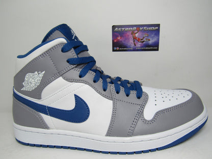 JORDAN 1 MID TRUE BLUE EN CAJA